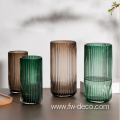 Modern home decoration glass vase